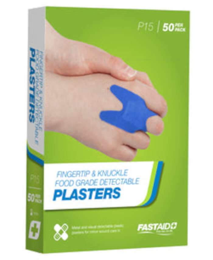 FOOD GRADE PLASTERS, METAL AND VISUAL DETECTABLE, PLASTIC, 72 X 19MM ...