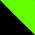 Black / Bright Green