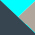 Charcoal / Cyan / Stone