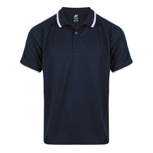 WORKWEAR, SAFETY & CORPORATE CLOTHING SPECIALISTS Mens Double Bay Polo