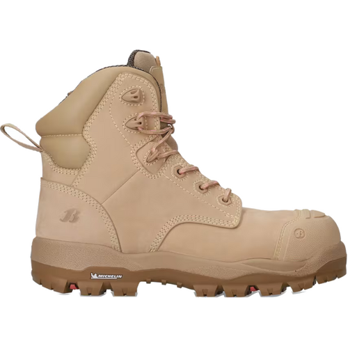 WORKWEAR, SAFETY & CORPORATE CLOTHING SPECIALISTS Mallee - LADIES 150mm Zip sided steel toe safety boot - (US SIZING)