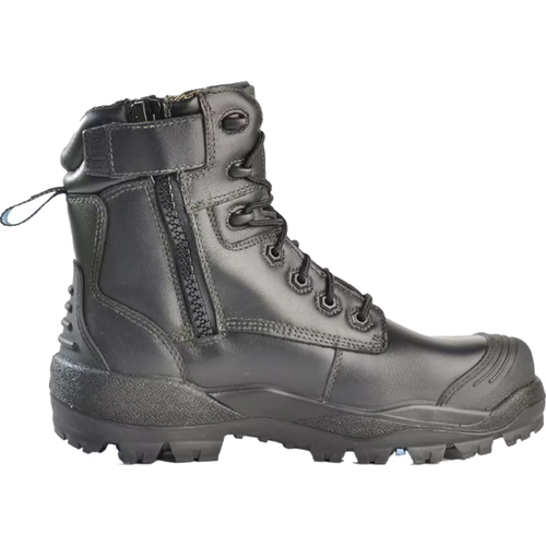 WORKWEAR, SAFETY & CORPORATE CLOTHING SPECIALISTS - LONGREACH ZIP- ZIP SIDED SAFETY BOOT