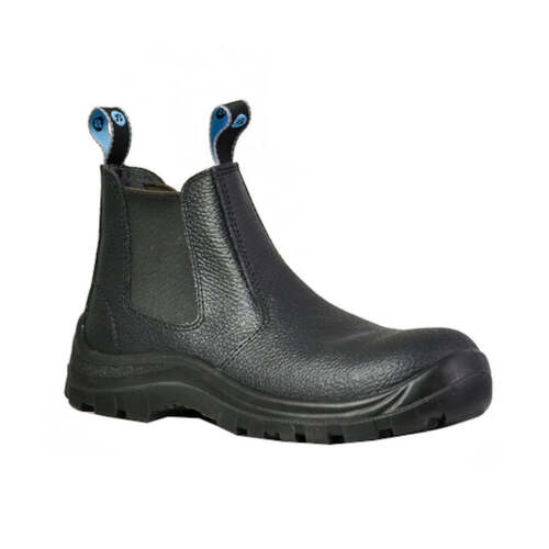 WORKWEAR, SAFETY & CORPORATE CLOTHING SPECIALISTS - Mates - Jobmate - Black Rambler Slip On Safety Boot