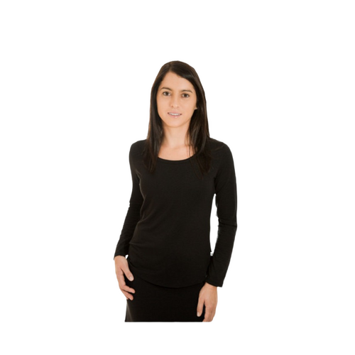 WORKWEAR, SAFETY & CORPORATE CLOTHING SPECIALISTS - LOTTIE T-SHIRT - LONG SLEEVE