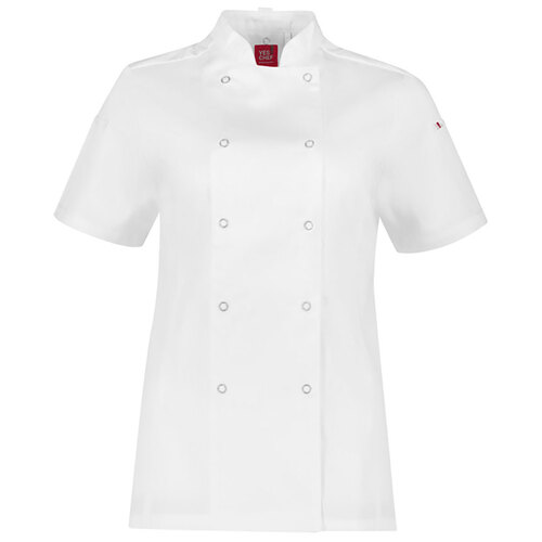 WORKWEAR, SAFETY & CORPORATE CLOTHING SPECIALISTS - Zest Ladies S/S Chef Jacket