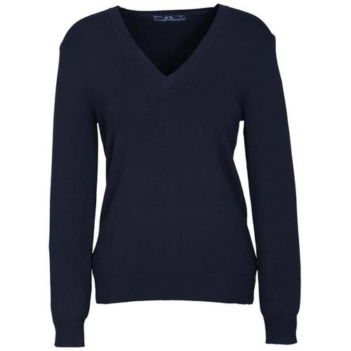 WORKWEAR, SAFETY & CORPORATE CLOTHING SPECIALISTS - Ladies V-Neck Pullover