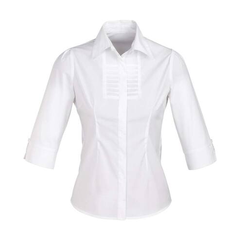 WORKWEAR, SAFETY & CORPORATE CLOTHING SPECIALISTS Berlin Ladies Shirt - 3/4 Sleeve
