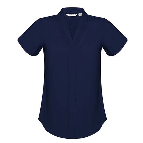 WORKWEAR, SAFETY & CORPORATE CLOTHING SPECIALISTS Ladies Madison Short Sleeve Blouse
