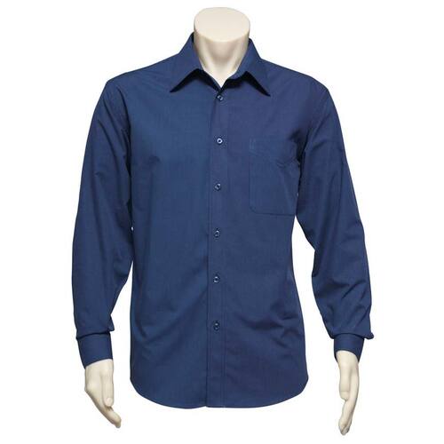 WORKWEAR, SAFETY & CORPORATE CLOTHING SPECIALISTS L/S Mens Micro Chk Shirt