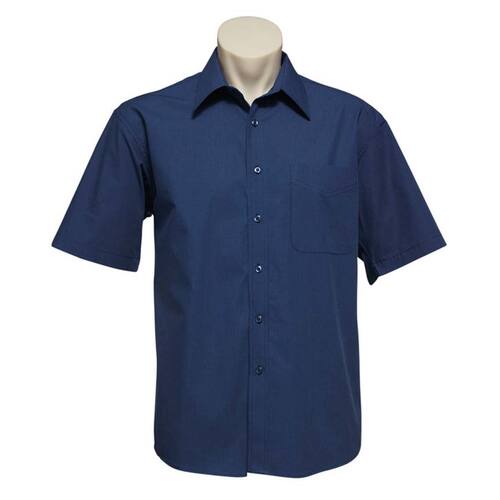 WORKWEAR, SAFETY & CORPORATE CLOTHING SPECIALISTS - S/S Mens Micro Chk Shirt