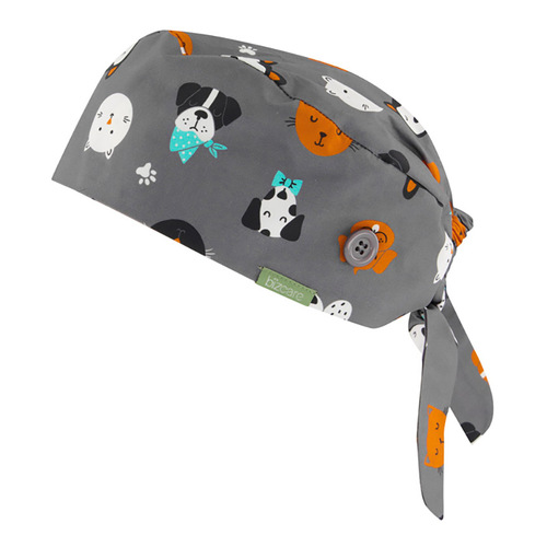 WORKWEAR, SAFETY & CORPORATE CLOTHING SPECIALISTS - Printed Unisex Scrub Cap