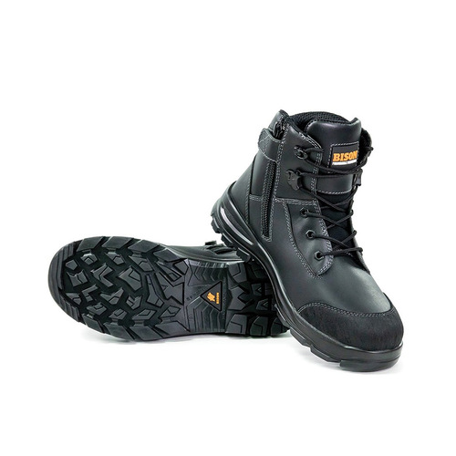 WORKWEAR, SAFETY & CORPORATE CLOTHING SPECIALISTS - BOOT TOR LACE UP SAFETY BOOT WITH ZIP