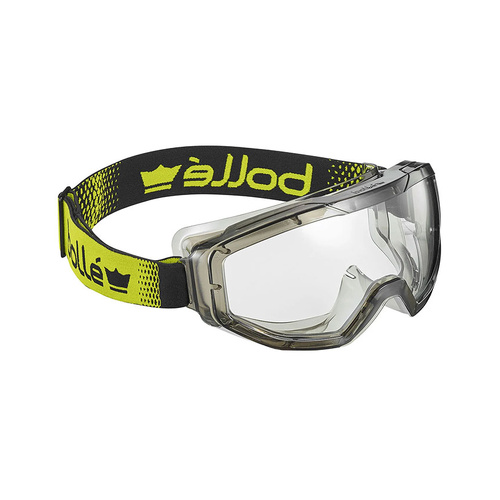 WORKWEAR, SAFETY & CORPORATE CLOTHING SPECIALISTS GLOBE GOGGLE PC Clear Platinum Lite Top Bottom Indirect Vented with Foam