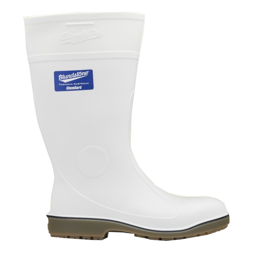 WORKWEAR, SAFETY & CORPORATE CLOTHING SPECIALISTS - 004 - Gumboots Non-Safety - White chemgard boot
