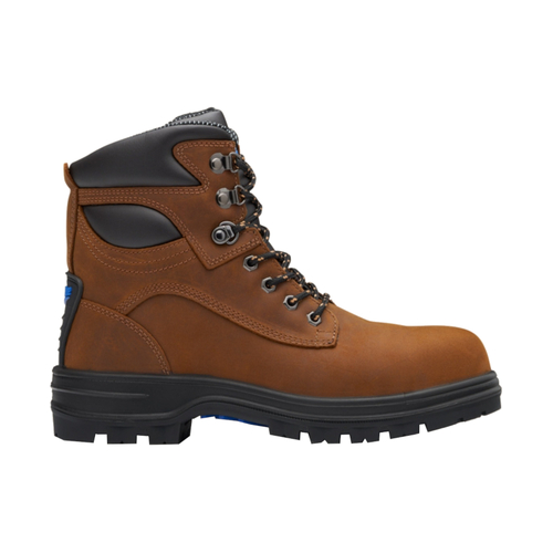 WORKWEAR, SAFETY & CORPORATE CLOTHING SPECIALISTS 143 - XFOOT TPU RANGE - Crazy Horse water resistant 150mm lace up boot