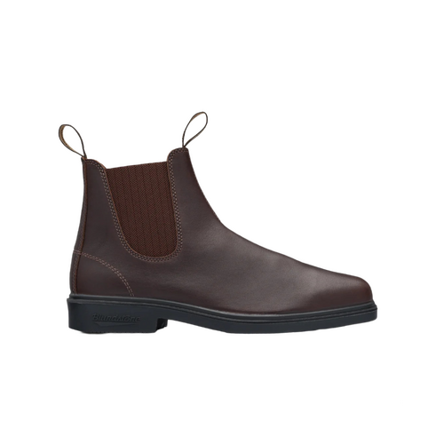 WORKWEAR, SAFETY & CORPORATE CLOTHING SPECIALISTS - Brown elastic side dress boot