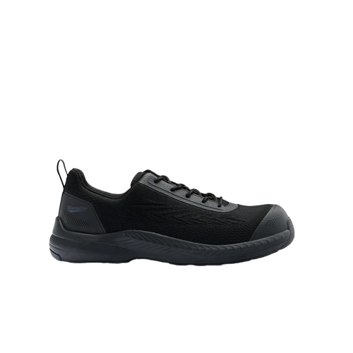 WORKWEAR, SAFETY & CORPORATE CLOTHING SPECIALISTS Black Anti-Static Unisex Safety Jogger, Composite Toe Cap