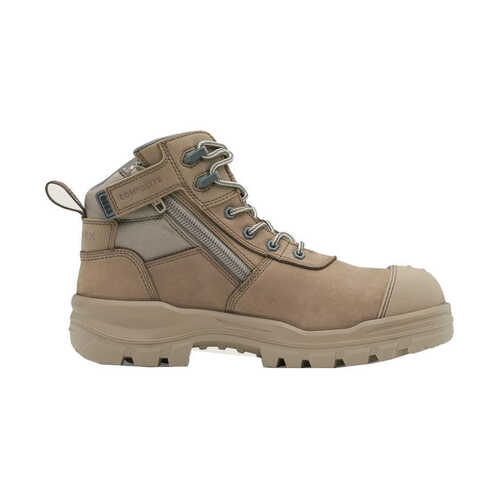 WORKWEAR, SAFETY & CORPORATE CLOTHING SPECIALISTS 8553 - RotoFlex - Stone water-resistant nubuck 135mm safety boot