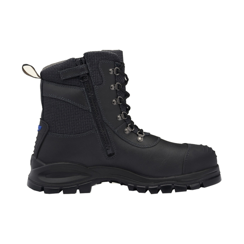 WORKWEAR, SAFETY & CORPORATE CLOTHING SPECIALISTS - 982 - Specialty Applications - Black Chemical Resistant Boot with Toe Guard