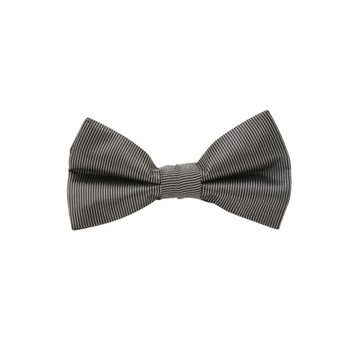 WORKWEAR, SAFETY & CORPORATE CLOTHING SPECIALISTS - Pinstripe Bow Tie w Pkt Hanky