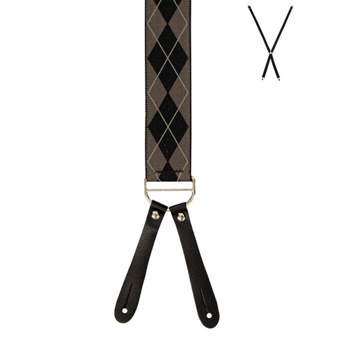 WORKWEAR, SAFETY & CORPORATE CLOTHING SPECIALISTS - BRBUTF35X 35mm Braces X Back