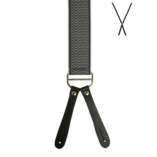 WORKWEAR, SAFETY & CORPORATE CLOTHING SPECIALISTS BRBUTF35X 35mm Braces X Back