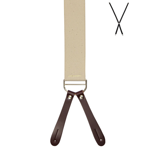 WORKWEAR, SAFETY & CORPORATE CLOTHING SPECIALISTS - BRBUTT35X 35mm Braces X Back