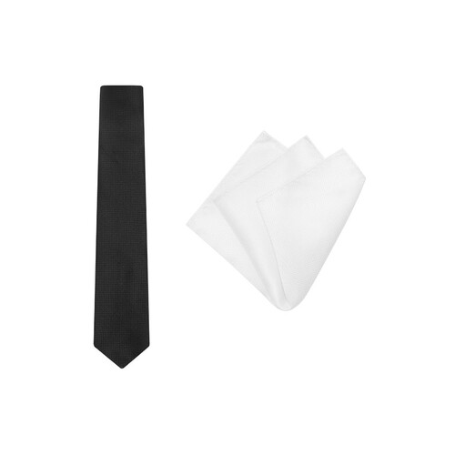 WORKWEAR, SAFETY & CORPORATE CLOTHING SPECIALISTS Wedding Tie w Pkt Hanky