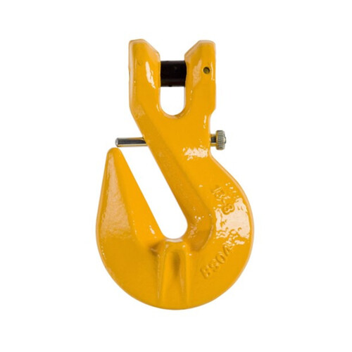 WORKWEAR, SAFETY & CORPORATE CLOTHING SPECIALISTS Clevis Grab Hk 13mm Wll5.4T-C/W Wings&Cotter Pins