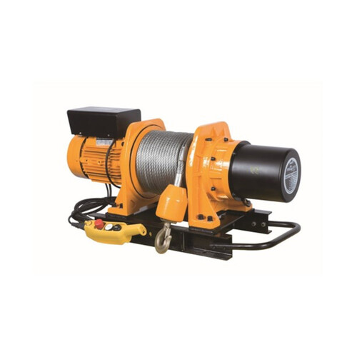 WORKWEAR, SAFETY & CORPORATE CLOTHING SPECIALISTS - Elec Winch P-Lift 2200Kg 415V C/W 16mm X 100 Mtr Wire Rope