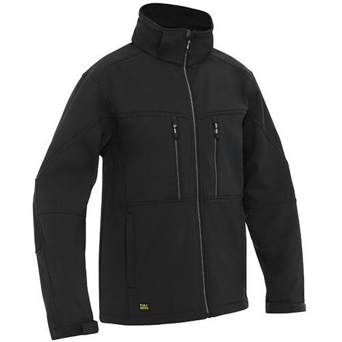 WORKWEAR, SAFETY & CORPORATE CLOTHING SPECIALISTS - FLX & MOVE HOODED SOFT SHELL JACKET