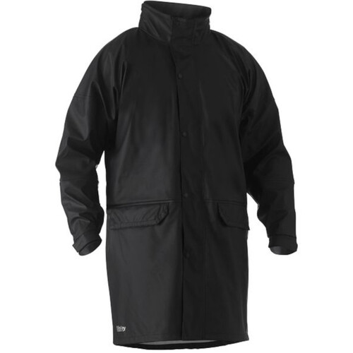 WORKWEAR, SAFETY & CORPORATE CLOTHING SPECIALISTS STRETCH PU RAIN COAT