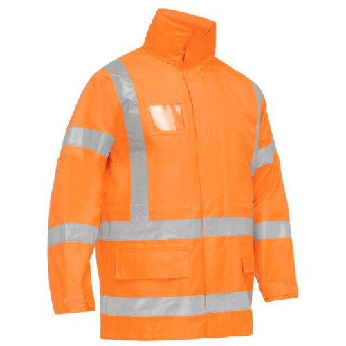 WORKWEAR, SAFETY & CORPORATE CLOTHING SPECIALISTS - X TAPED 4 IN 1 RAIN JACKET