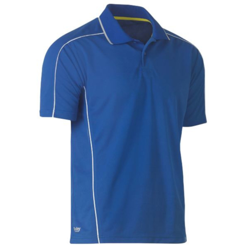 WORKWEAR, SAFETY & CORPORATE CLOTHING SPECIALISTS - COOL MESH POLO WITH REFLECTIVE PIPING