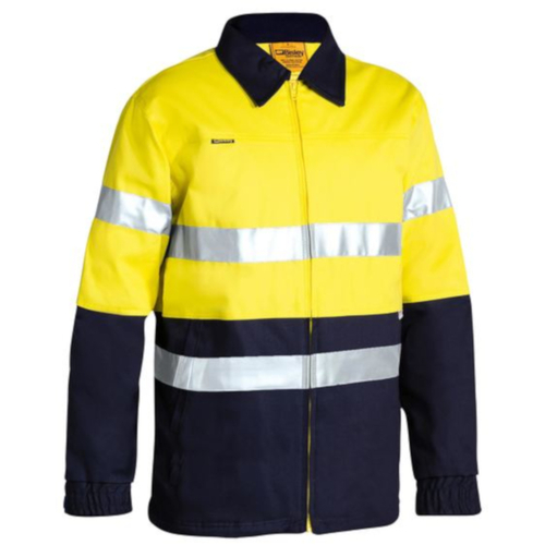 WORKWEAR, SAFETY & CORPORATE CLOTHING SPECIALISTS 3M TAPED HI VIS DRILL JACKET