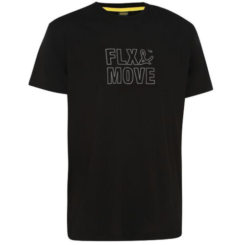 WORKWEAR, SAFETY & CORPORATE CLOTHING SPECIALISTS - FLX & MOVE  COTTON OUTLINE PRINT TEE