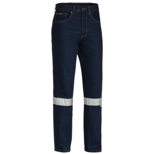 WORKWEAR, SAFETY & CORPORATE CLOTHING SPECIALISTS - 3M TAPED ROUGH RIDER DENIM JEAN