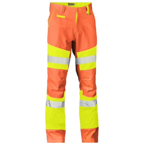 WORKWEAR, SAFETY & CORPORATE CLOTHING SPECIALISTS TAPED BIOMOTION DOUBLE HI VIS PANTS