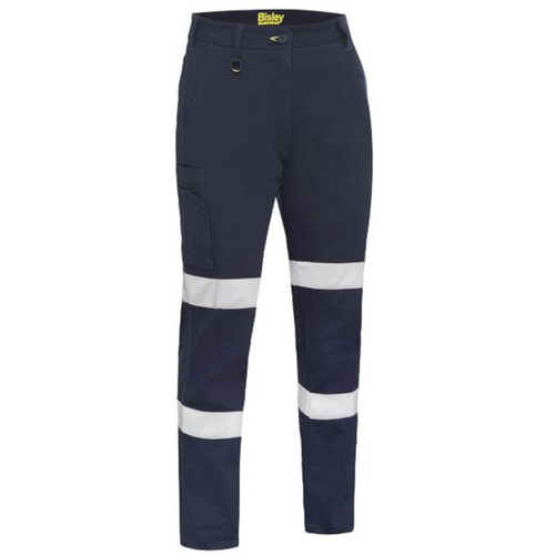 WORKWEAR, SAFETY & CORPORATE CLOTHING SPECIALISTS - WOMEN S TAPED STRETCH COTTON DRILL CARGO PANTS