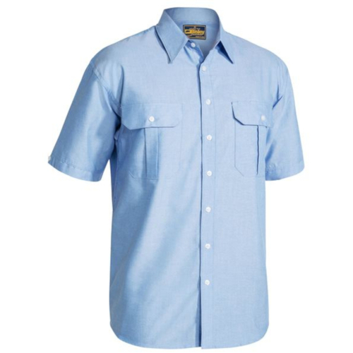 WORKWEAR, SAFETY & CORPORATE CLOTHING SPECIALISTS - OXFORD SHIRT - SHORT SLEEVE