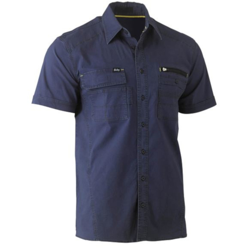 WORKWEAR, SAFETY & CORPORATE CLOTHING SPECIALISTS - FLEX & MOVE UTILITY SHIRT - SHORT SLEEVE