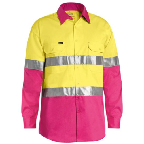 WORKWEAR, SAFETY & CORPORATE CLOTHING SPECIALISTS 3M TAPED COOL LIGHTWEIGHT HI VIS SHIRT - LONG SLEEVE