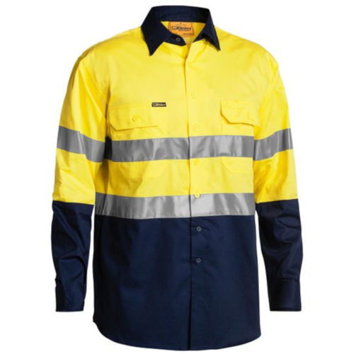 WORKWEAR, SAFETY & CORPORATE CLOTHING SPECIALISTS 3M TAPED COOL LIGHTWEIGHT HI VIS SHIRT - LONG SLEEVE