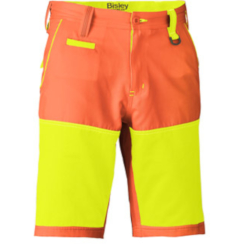 WORKWEAR, SAFETY & CORPORATE CLOTHING SPECIALISTS - DOUBLE HI VIS SHORT