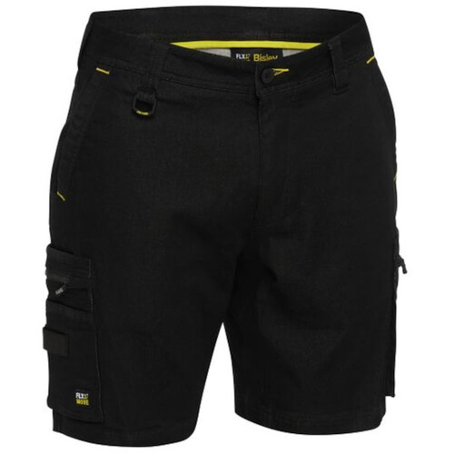 WORKWEAR, SAFETY & CORPORATE CLOTHING SPECIALISTS - FLX & MOVE  STRETCH DENIM ZIP CARGO SHORT