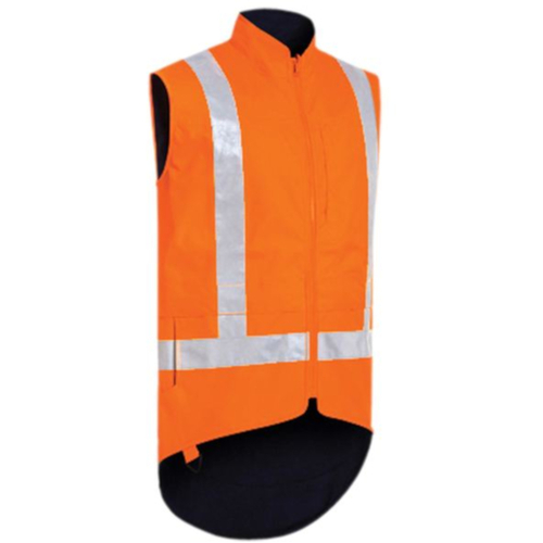 WORKWEAR, SAFETY & CORPORATE CLOTHING SPECIALISTS TAPED TTMC-W HI VIS LINED VEST