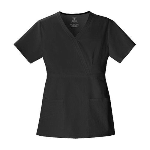 WORKWEAR, SAFETY & CORPORATE CLOTHING SPECIALISTS LUXE Mock wrap top