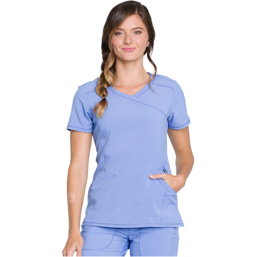 WORKWEAR, SAFETY & CORPORATE CLOTHING SPECIALISTS - Infinity - MOCK WRAP TOP
