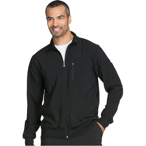 WORKWEAR, SAFETY & CORPORATE CLOTHING SPECIALISTS - Infinity Men Warm Up Scrubs Jacket Zip Front