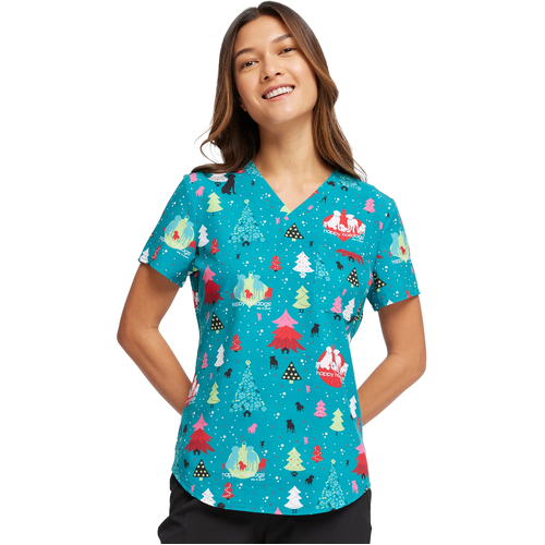 WORKWEAR, SAFETY & CORPORATE CLOTHING SPECIALISTS - Christmas Print-Happy Holidogs-2XL